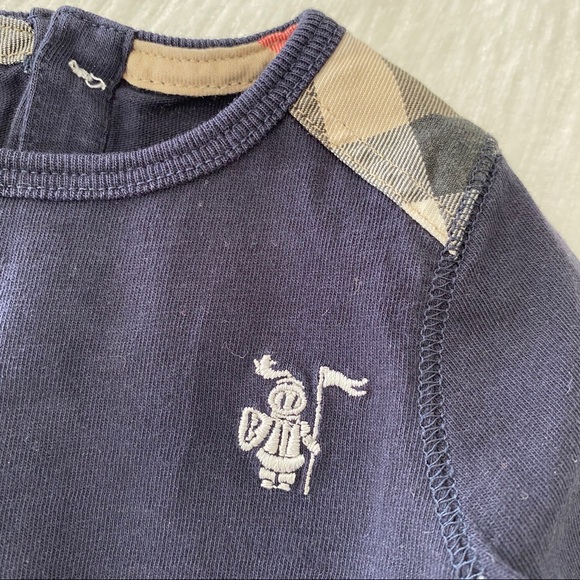 Kids Burberry long sleeve shirt